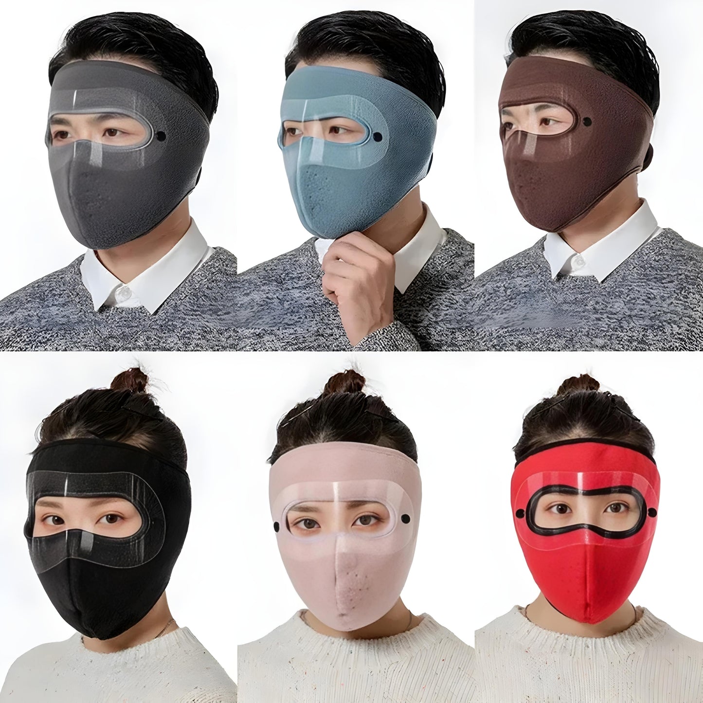 Winter Windproof Anti Dust Full Face Mask